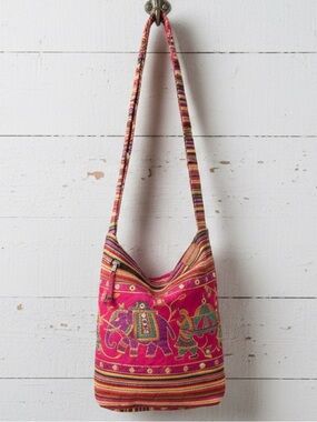 Embroidered Boho Bag